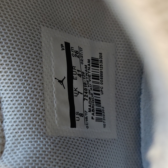 Jordan White Sneakers - Picture 4 of 5